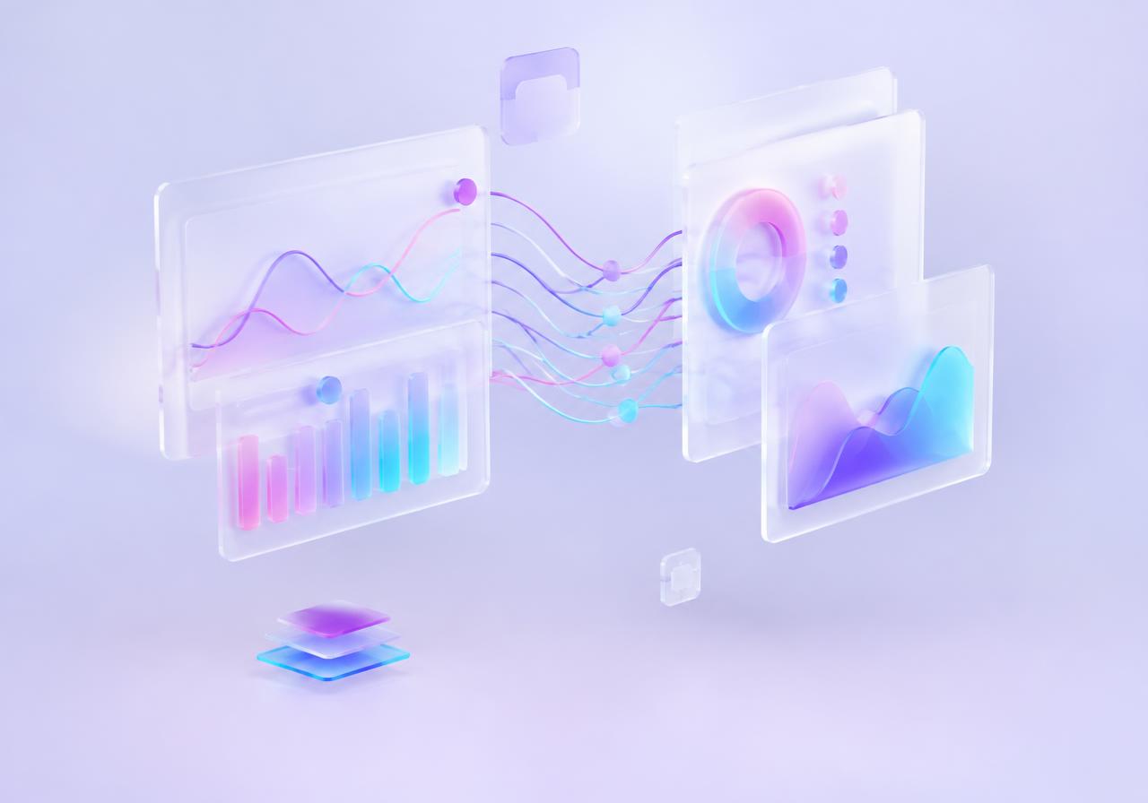 The Connected Lead Engine — abstract concept visual
